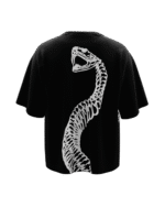 Kotsu Black Unisex Boxy Oversized Tshirt - Image 4