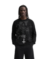 Uzi Black Full Sleeve T Shirt - Image 2