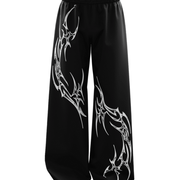 Raudra Unisex Straight Fit Baggy Pants