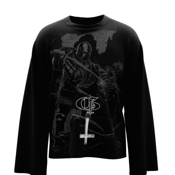 Uzi Black Full Sleeve T Shirt