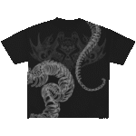 Kotsu Black Unisex Boxy Oversized Tshirt - Image 5