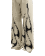Sand Heat Straight Fit Baggy Pants - Image 2