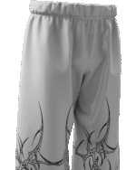 Grey Mutation Unisex Straight Fit Baggy Pants - Image 3