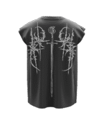 Charcoal Demon Boxy Unisex Vest