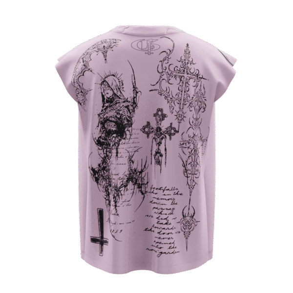 Coral Ghost Boxy Unisex Vest