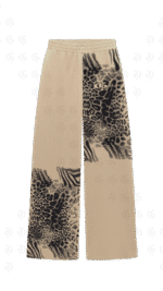 Blitz Sand Straight Fit Baggy Pants - Image 2