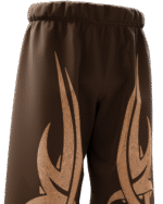 Razor Brown Straight Fit Baggy Pants - Image 2