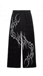 Raudra Unisex Straight Fit Baggy Pants - Image 2