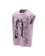 Coral Ghost Boxy Unisex Vest - Image 4