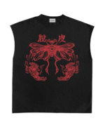 Vitruvian Black Boxy Vest - Image 3